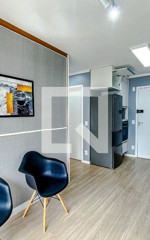 Studio à venda com 33m², 1 quarto e sem vagaSala