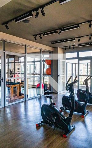 Studio para alugar com 29m², 1 quarto e sem vaga Studio para alugar com 29m², 1 quarto e sem vagaÁrea comum - Academia