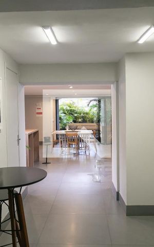 Studio à venda com 27m², 1 quarto e sem vaga Studio à venda com 27m², 1 quarto e sem vagaÁrea comum - Salão de festas