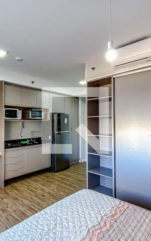Studio à venda com 26m², 1 quarto e sem vagaSala/Quarto