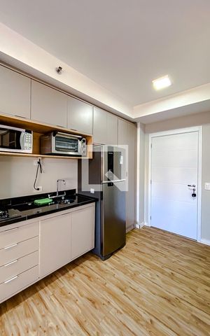 Studio à venda com 26m², 1 quarto e sem vagaCozinha
