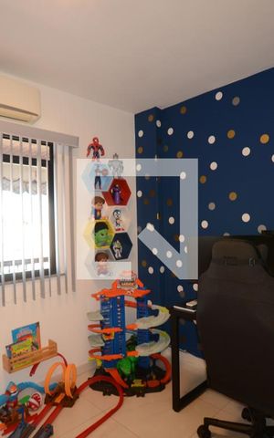 Apartamento à venda com 114m², 4 quartos e 2 vagasQuarto 3