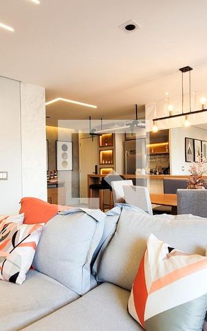 Apartamento à venda com 83m², 2 quartos e 2 vagasSala