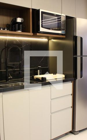 Studio à venda com 31m², 1 quarto e sem vagaCozinha