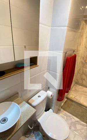 Apartamento à venda com 37m², 1 quarto e sem vaga Apartamento à venda com 37m², 1 quarto e sem vagaBanheiro