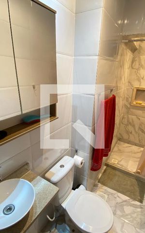 Apartamento à venda com 37m², 1 quarto e sem vaga Apartamento à venda com 37m², 1 quarto e sem vagaBanheiro