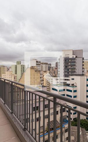 Studio à venda com 38m², 1 quarto e sem vaga Studio à venda com 38m², 1 quarto e sem vagaVaranda Studio