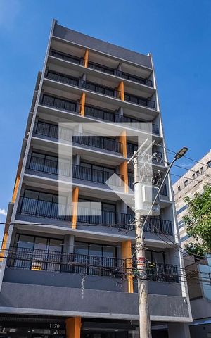 Apartamento para alugar com 28m², 1 quarto e sem vaga Apartamento para alugar com 28m², 1 quarto e sem vagaFachada