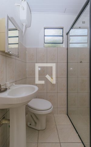 Studio para alugar com 25m², 1 quarto e sem vaga Studio para alugar com 25m², 1 quarto e sem vagaBanheiro