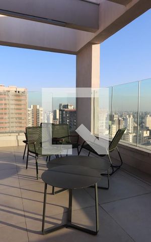 Studio à venda com 25m², 1 quarto e sem vagaÁrea comum - rooftop