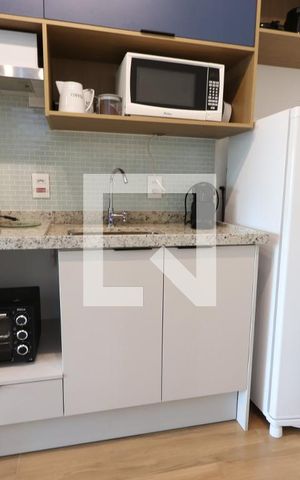 Studio à venda com 25m², 1 quarto e sem vagaStudio - cozinha