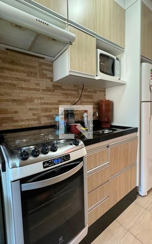 Apartamento à venda com 51m², 2 quartos e 1 vagaCozinha