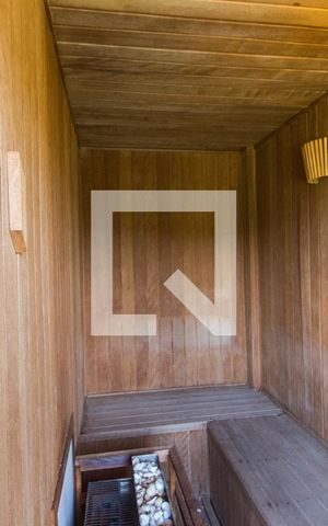 Apartamento à venda com 50m², 1 quarto e 2 vagasSaúna