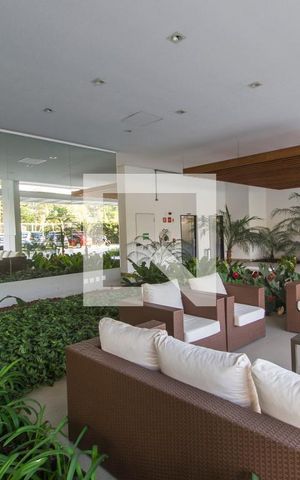 Apartamento à venda com 50m², 1 quarto e 2 vagasHall social