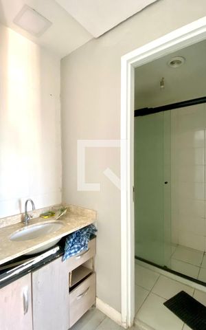 Apartamento para alugar com 35m², 1 quarto e sem vaga Apartamento para alugar com 35m², 1 quarto e sem vagaBanheiro