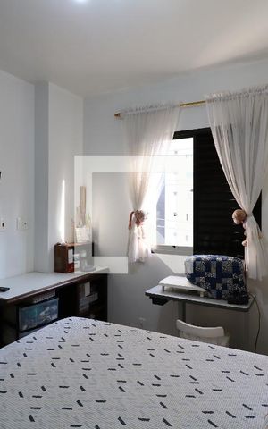 Apartamento à venda com 107m², 3 quartos e 2 vagasQuarto 2