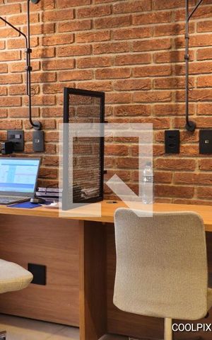 Studio à venda com 21m², 1 quarto e sem vagaCoworking
