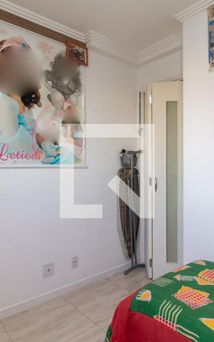 Apartamento à venda com 44m², 2 quartos e 1 vagaQuarto 2