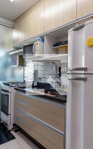 Apartamento à venda com 44m², 2 quartos e 1 vagaCozinha