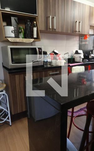 Apartamento à venda com 45m², 2 quartos e 1 vagaCozinha e Área de Serviço