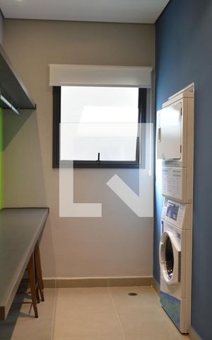 Studio para alugar com 28m², 1 quarto e sem vagaLavanderia