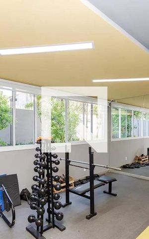 Apartamento para alugar com 34m², 2 quartos e sem vaga Apartamento para alugar com 34m², 2 quartos e sem vagaAcademia