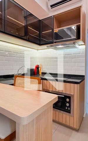 Studio à venda com 34m², 1 quarto e sem vagaStudio - Cozinha