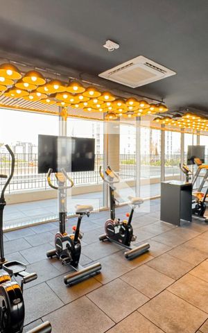 Studio à venda com 34m², 1 quarto e sem vagaAcademia