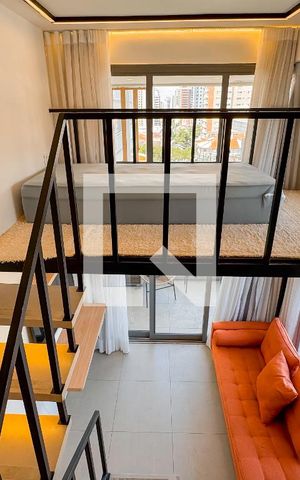 Studio à venda com 34m², 1 quarto e sem vagaStudio - Mezanino