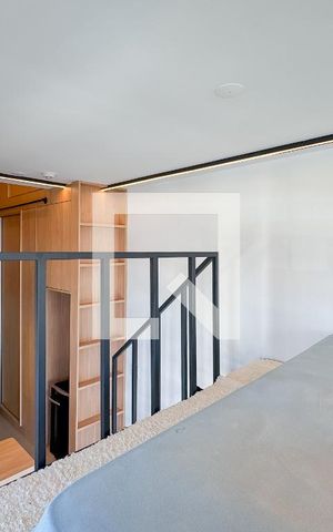 Studio à venda com 34m², 1 quarto e sem vagaStudio - Mezanino