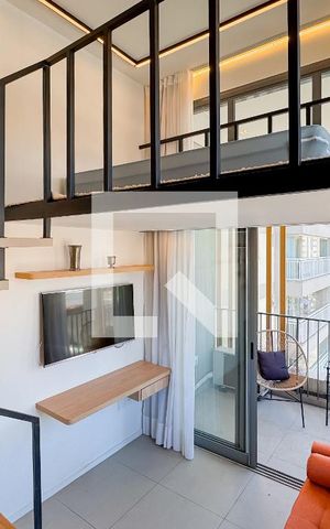 Studio à venda com 34m², 1 quarto e sem vagaStudio - Sala