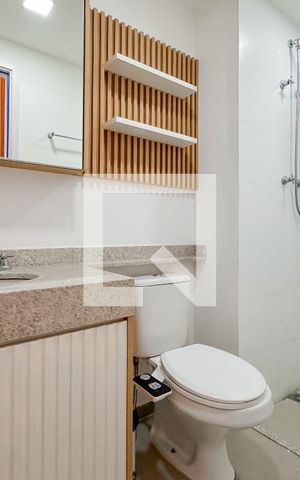 Studio à venda com 34m², 1 quarto e sem vagaBanheiro