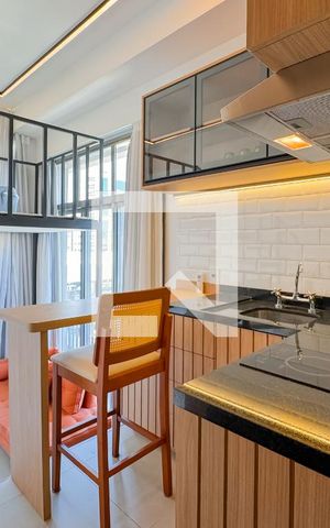Studio à venda com 34m², 1 quarto e sem vagaStudio - Cozinha