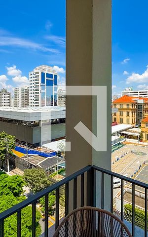 Studio à venda com 34m², 1 quarto e sem vagaVaranda da Sala