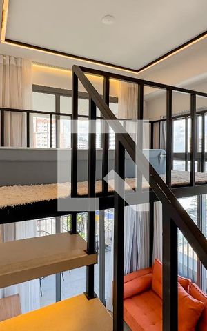 Studio à venda com 34m², 1 quarto e sem vagaStudio - Mezanino