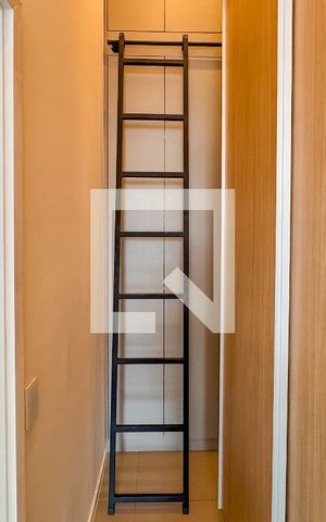 Studio à venda com 34m², 1 quarto e sem vagaArmários 