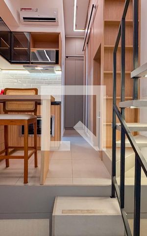 Studio à venda com 34m², 1 quarto e sem vagaStudio - Cozinha