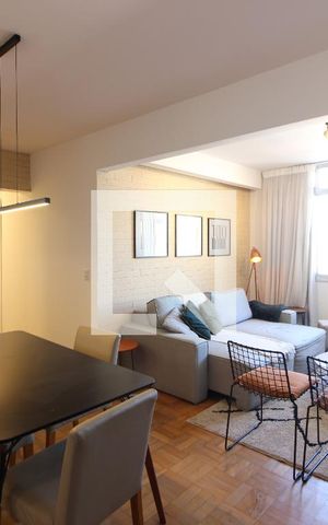 Apartamento para alugar com 90m², 2 quartos e 1 vaga Apartamento para alugar com 90m², 2 quartos e 1 vagaSala