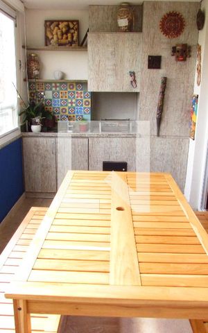 Apartamento à venda com 116m², 3 quartos e 2 vagasVaranda