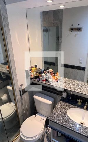 Apartamento para alugar com 45m², 1 quarto e 1 vaga Apartamento para alugar com 45m², 1 quarto e 1 vagaBanheiro