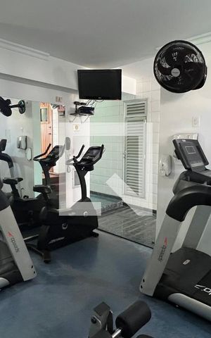Apartamento para alugar com 45m², 1 quarto e 1 vaga Apartamento para alugar com 45m², 1 quarto e 1 vagaAcademia