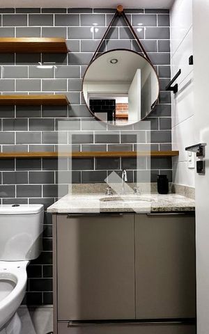 Studio para alugar com 25m², 0 quarto e sem vagaBanheiro