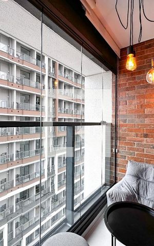 Studio para alugar com 25m², 0 quarto e sem vagaSacada