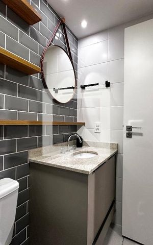 Studio para alugar com 25m², 0 quarto e sem vagaBanheiro