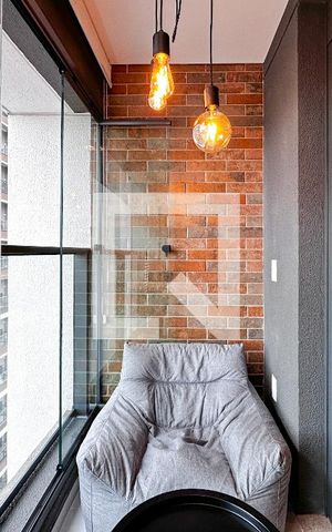 Studio para alugar com 25m², 0 quarto e sem vagaSacada