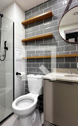 Studio para alugar com 25m², 0 quarto e sem vagaBanheiro