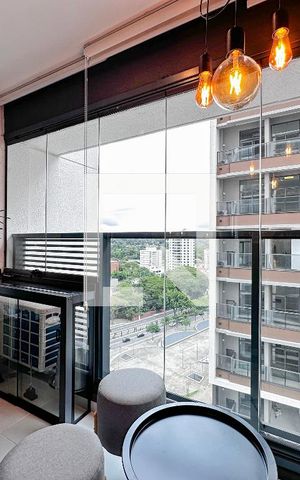 Studio para alugar com 25m², 0 quarto e sem vagaSacada