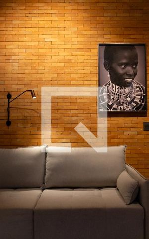 Apartamento à venda com 48m², 1 quarto e 1 vaga Apartamento à venda com 48m², 1 quarto e 1 vagaDetalhe da sala