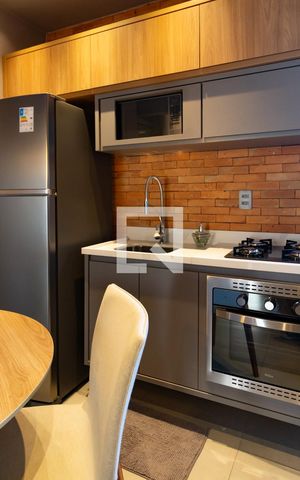 Apartamento à venda com 48m², 1 quarto e 1 vaga Apartamento à venda com 48m², 1 quarto e 1 vagaDetalhe da cozinha