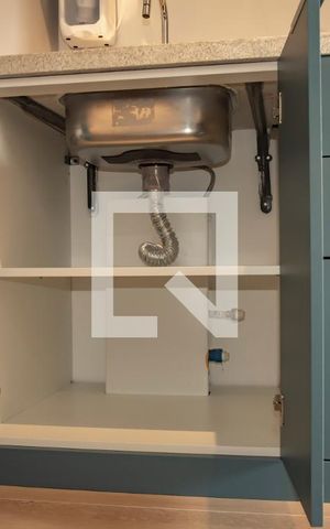 Studio para alugar com 27m², 1 quarto e sem vaga Studio para alugar com 27m², 1 quarto e sem vagaCozinha